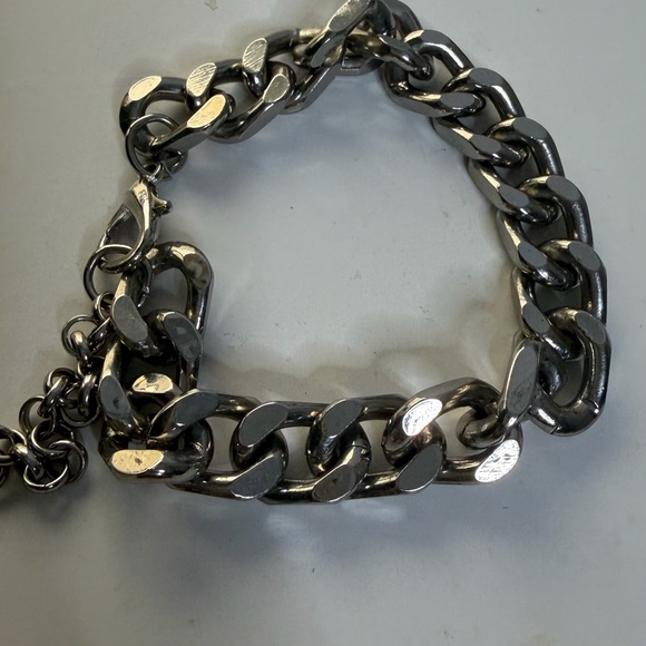 Jewelry - Chunky Silver Chain Bracelet